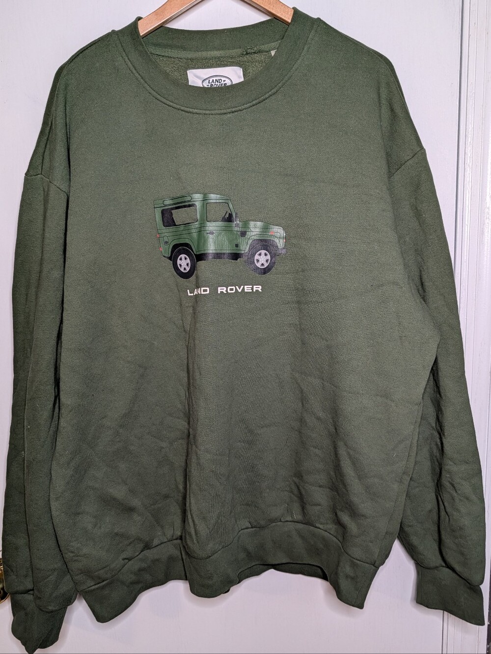 Land Rover X Pacsun Crewneck Sweatshirt Green Men Size XL
